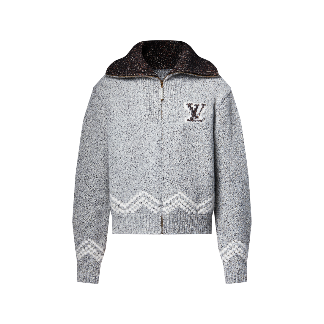 Zippered Knitted Blouson - Men - Ready-to-Wear | LOUIS VUITTON ®